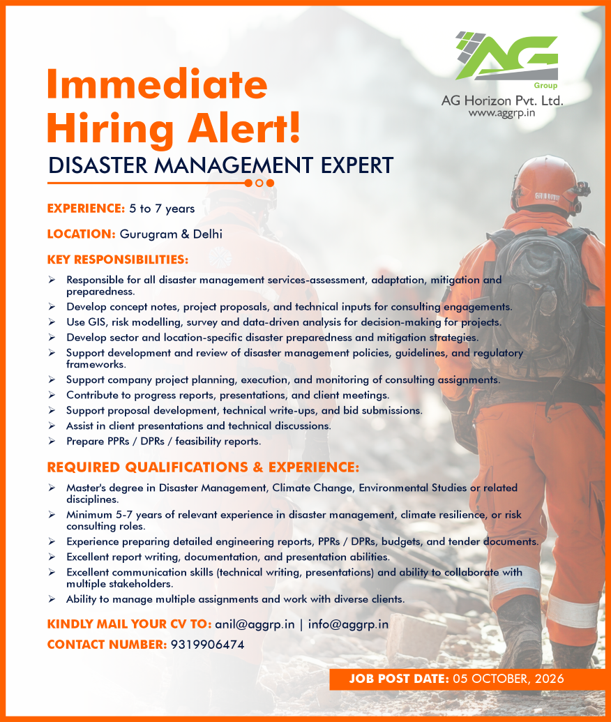 Disaster Management Expert - JD